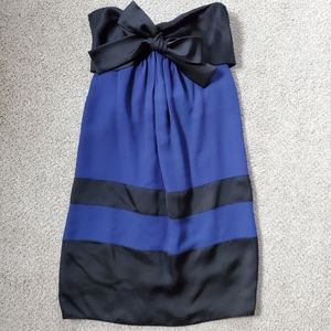 Chanel 1990 Vintage Runway Bow Cocktail Dress